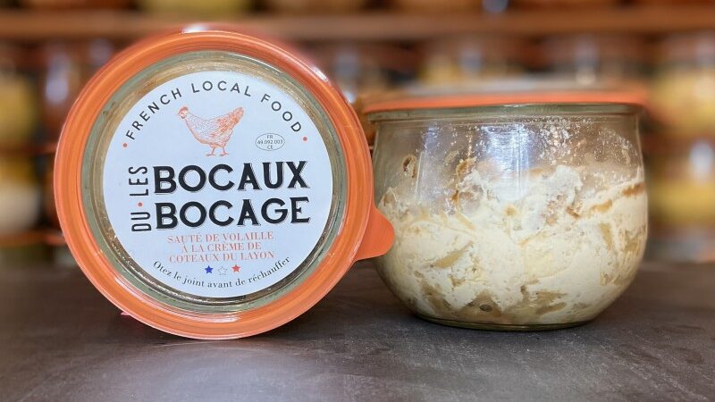 Sauté de volaille à la crème